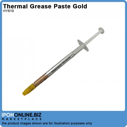 HY610 High Performance Heatsink Compounds Gold Thermal Grease 1ml